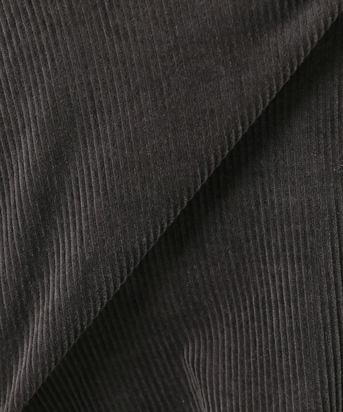 SLOBE IENA（スローブイエナ）の「ライトコールロングシャツ【手洗い可能】◆（シャツ/ブラウス・レディース・グレー/パープル系その他/キャメル・FREE）」の20枚目の写真