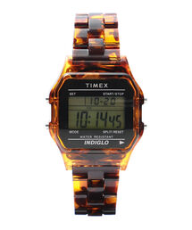 TIMEX | TIMEX × BEAMS / 別注 Classics Digital "Tortoise shell" デジタル ウォッチ(デジタル腕時計)