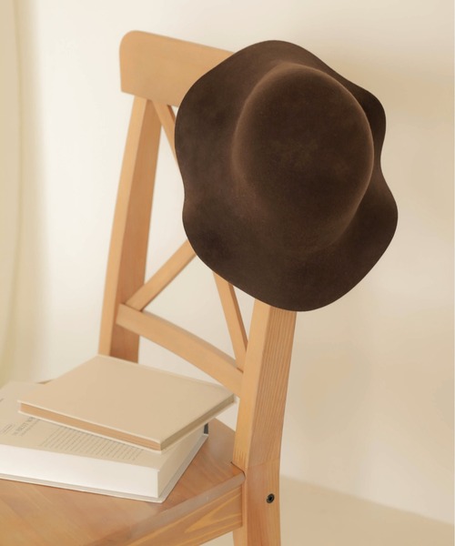 Bab（バブ）の「【WEB限定】ウール100%ベルハット（ハット・レディース・ベージュ/ブラウン/ブラック・FREE）」の14枚目の写真