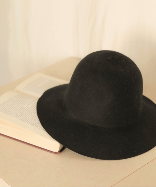 Bab（バブ）の「【WEB限定】ウール100%ベルハット（ハット・レディース・ベージュ/ブラウン/ブラック・FREE）」の17枚目の写真