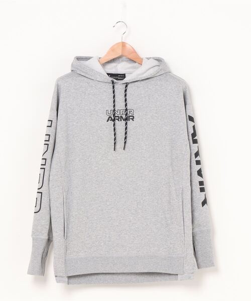 UNDER ARMOUR（アンダーアーマー）の「UAフリース プルオーバー フーディー J(バスケットボール/MEN)（ナイロンジャケット・メンズ・ブラック/グレー・SM/XL/XXL/3XL/LG/MD/4XL）」の9枚目の写真