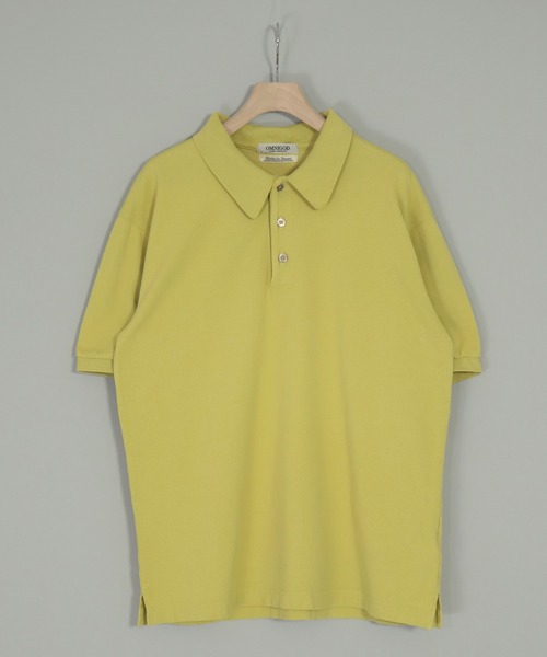 OMNIGOD（オムニゴッド）の「[OMNIGOD mens / オムニゴッド]　カノコ　ショートスリーブポロシャツ（ポロシャツ・メンズ・ブラック/ベージュ/レッド/イエロー/ブルー/ホワイト・2/3/4）」の5枚目の写真