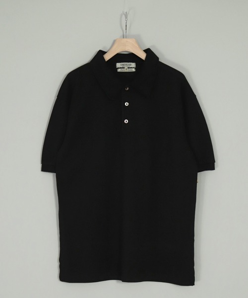 OMNIGOD（オムニゴッド）の「[OMNIGOD mens / オムニゴッド]　カノコ　ショートスリーブポロシャツ（ポロシャツ・メンズ・ブラック/ベージュ/レッド/イエロー/ブルー/ホワイト・2/3/4）」の2枚目の写真