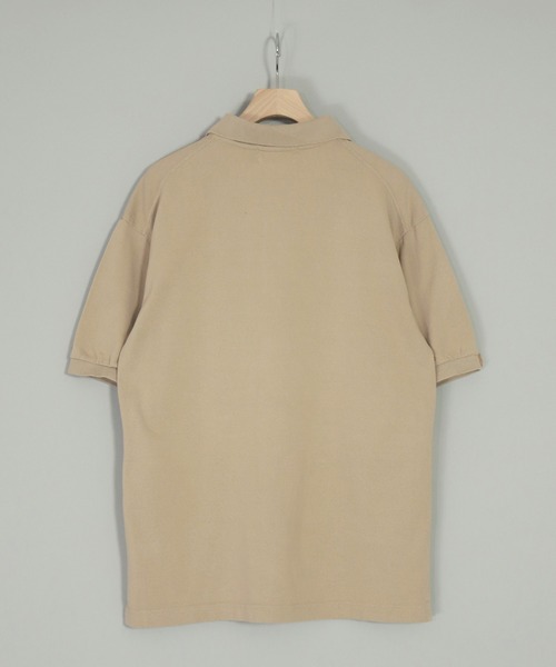 OMNIGOD（オムニゴッド）の「[OMNIGOD mens / オムニゴッド]　カノコ　ショートスリーブポロシャツ（ポロシャツ・メンズ・ブラック/ベージュ/レッド/イエロー/ブルー/ホワイト・2/3/4）」の7枚目の写真