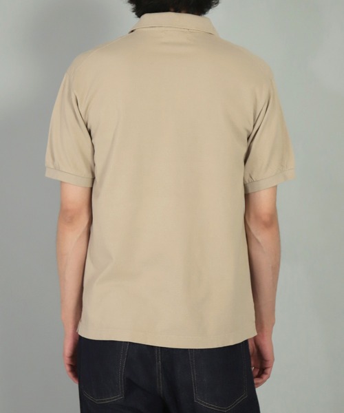 OMNIGOD（オムニゴッド）の「[OMNIGOD mens / オムニゴッド]　カノコ　ショートスリーブポロシャツ（ポロシャツ・メンズ・ブラック/ベージュ/レッド/イエロー/ブルー/ホワイト・2/3/4）」の11枚目の写真