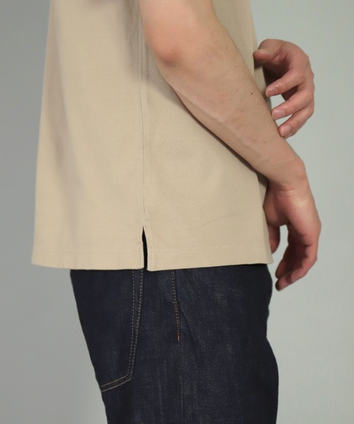 OMNIGOD（オムニゴッド）の「[OMNIGOD mens / オムニゴッド]　カノコ　ショートスリーブポロシャツ（ポロシャツ・メンズ・ブラック/ベージュ/レッド/イエロー/ブルー/ホワイト・2/3/4）」の14枚目の写真