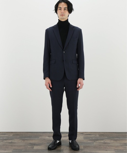 未使用品☆EDIFICE 417 シアサッカー セットアップ　即購入⭕️ 夏でも快適に着れる【TEC WAFFLE シアサッカー セットアップ