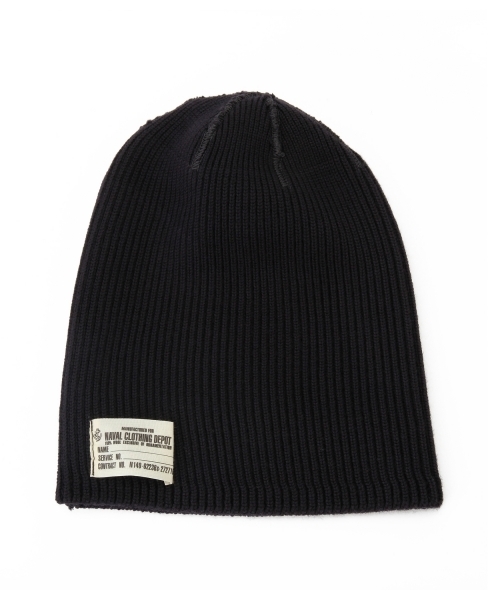 Buzz Rickson's(バズリクソンズ)の「BUZZ RICKSON'S / U.S.N. ワッチキャップ (ニットキャップ/ビーニー・メンズ・ネイビー・ONE SIZE)」の9枚目の写真