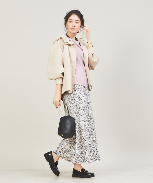 qualite（カリテ）の「【WEB・一部店舗限定】マーブルフレアパンツ（その他パンツ・レディース・グリーン/ホワイト・フリー）」の12枚目の写真