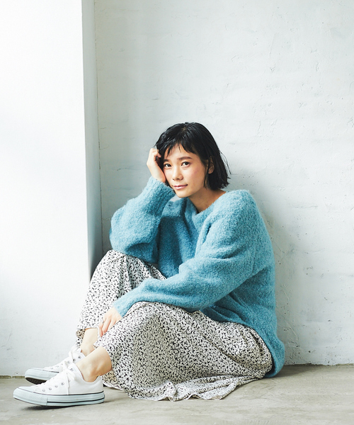 qualite（カリテ）の「【WEB・一部店舗限定】マーブルフレアパンツ（その他パンツ・レディース・グリーン/ホワイト・フリー）」の13枚目の写真