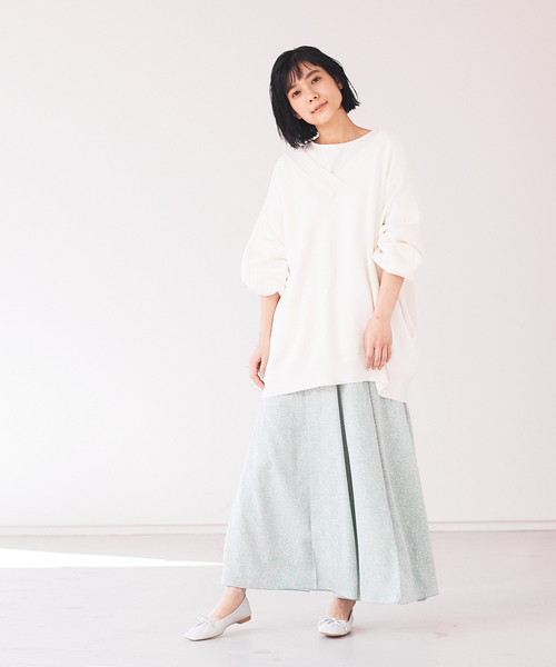 qualite（カリテ）の「【WEB・一部店舗限定】マーブルフレアパンツ（その他パンツ・レディース・グリーン/ホワイト・フリー）」の16枚目の写真