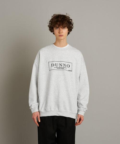 Dunno スウェット メンズ Dunno × Steven Alan＞ LOGO SWEAT⁄スウェット