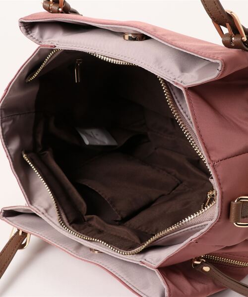 MONICA（モニカ）の「ナイロン2WAYトートバッグ Sサイズ（トートバッグ・レディース・ブラック/ベージュ/ネイビー/カーキ/ピンク・FREE）」の19枚目の写真