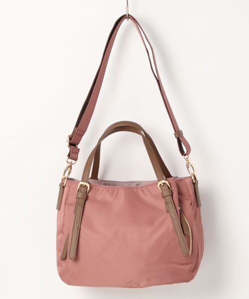 MONICA（モニカ）の「ナイロン2WAYトートバッグ Sサイズ（トートバッグ・レディース・ブラック/ベージュ/ネイビー/カーキ/ピンク・FREE）」の22枚目の写真