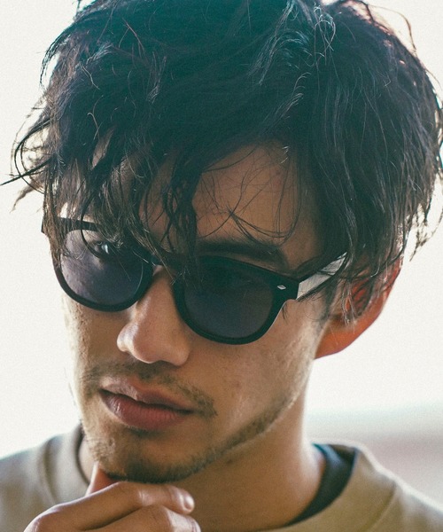 BAYFLOW（ベイフロー）の「ボストンサングラス（サングラス・メンズ・グレー/イエロー/クリアブルー・FREE）」の2枚目の写真