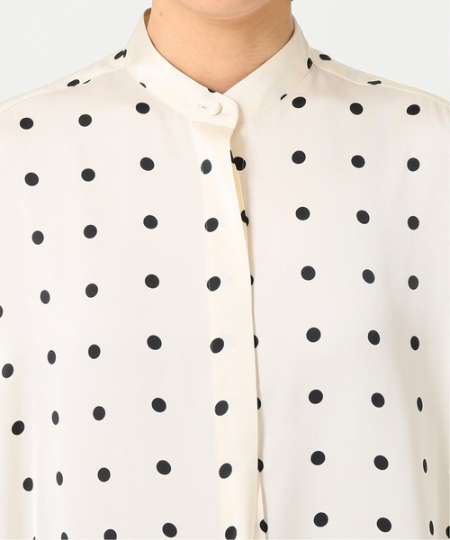 24SS✨タグ付き ヴェルメイユパーイエナ サモーラパワーネットシャツ ホワイト VERMEIL par iena（ヴェルメイユパーイエナ）の「《追加》PARISロゴT