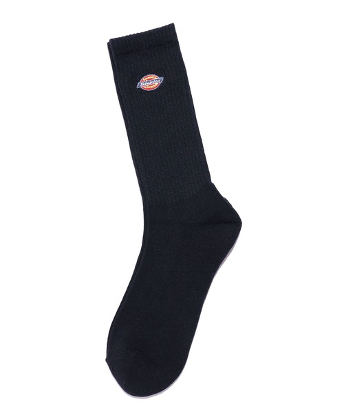 Dickies(ディッキーズ)の「Dickies/ディッキーズ DK C3P ロゴ刺繍底パイル 靴下 2026年春夏(ソックス/靴下・メンズ・ブラック/ホワイト・25-27CM)」の3枚目の写真