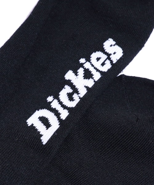 Dickies(ディッキーズ)の「Dickies/ディッキーズ DK C3P ロゴ刺繍底パイル 靴下 2026年春夏(ソックス/靴下・メンズ・ブラック/ホワイト・25-27CM)」の4枚目の写真