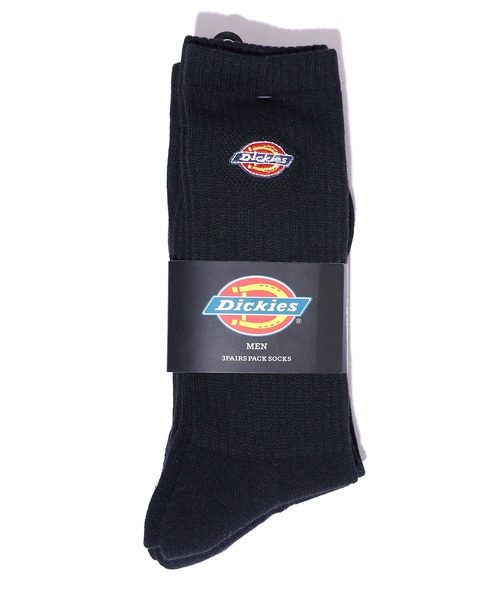 Dickies(ディッキーズ)の「Dickies/ディッキーズ DK C3P ロゴ刺繍底パイル 靴下 2026年春夏(ソックス/靴下・メンズ・ブラック/ホワイト・25-27CM)」の8枚目の写真