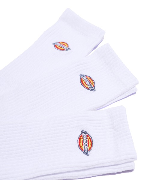 Dickies(ディッキーズ)の「Dickies/ディッキーズ DK C3P ロゴ刺繍底パイル 靴下 2026年春夏(ソックス/靴下・メンズ・ブラック/ホワイト・25-27CM)」の11枚目の写真