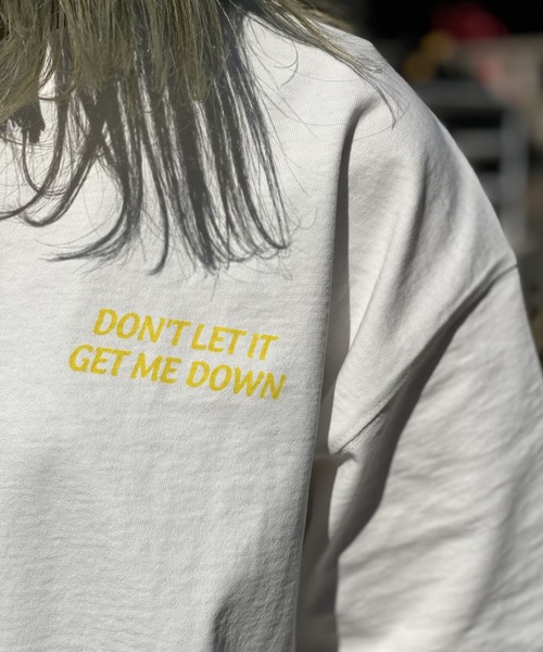 PBLIM(ページボーイリム)の「【PAGEBOYLIM】フラワーグラフィックT(Tシャツ/カットソー・レディース・チャコールグレー/ベージュ/オフホワイト・MEDIUM/LARGE)」の21枚目の写真