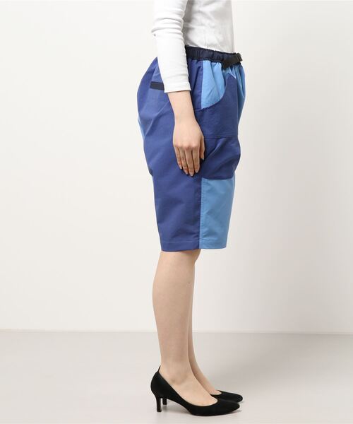 SPENDY'S Store（スペンディーズストア）の「柄切替ハーフパンツ（その他パンツ・メンズ・ブルー/カーキ・X-LARGE/LARGE/MEDIUM）」の3枚目の写真