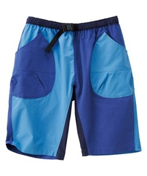 柄切替ハーフパンツ