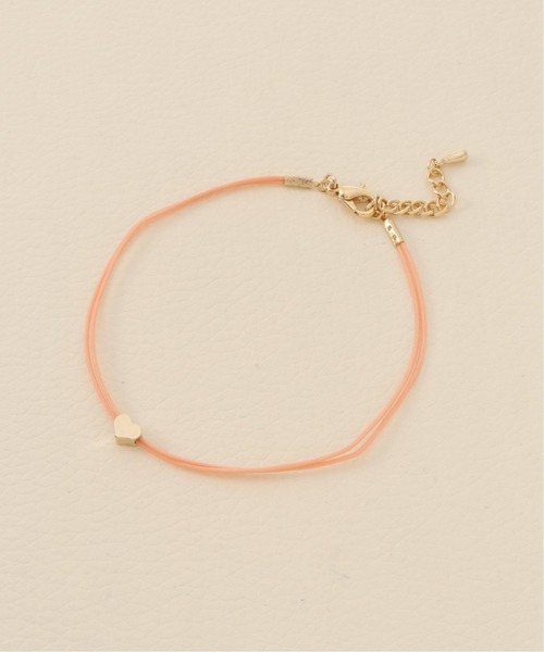 Charles Chaton（シャルルシャトン）の「CHARLES CHATON Heart bracelet（ブレスレット・レディース・ホワイト/ピンク・FREE）」の6枚目の写真
