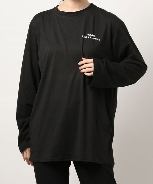 fiere(フィエール)の「LAロゴTシャツ/ロンT(Tシャツ/カットソー・レディース・ホワイト/ブラック・MEDIUM/LARGE/X-LARGE)」の2枚目の写真