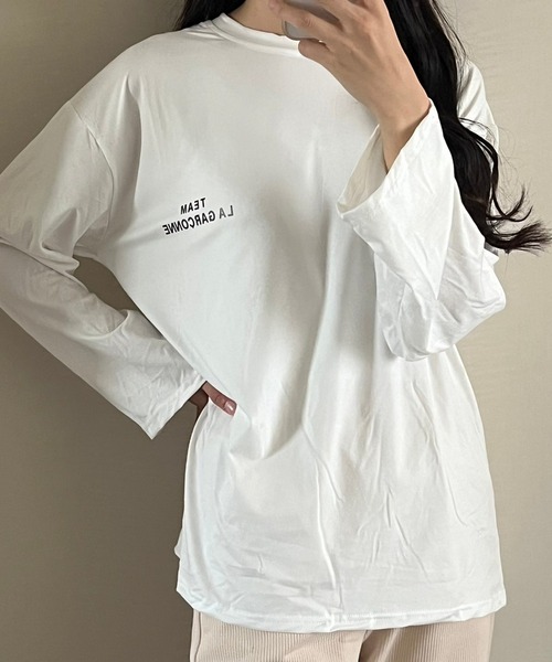 fiere(フィエール)の「LAロゴTシャツ/ロンT(Tシャツ/カットソー・レディース・ホワイト/ブラック・MEDIUM/LARGE/X-LARGE)」の16枚目の写真