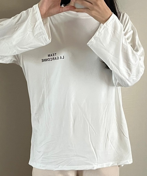fiere(フィエール)の「LAロゴTシャツ/ロンT(Tシャツ/カットソー・レディース・ホワイト/ブラック・MEDIUM/LARGE/X-LARGE)」の15枚目の写真