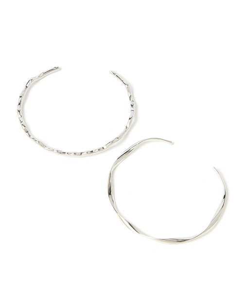 Heather(ヘザー)の「メタルバングルセット 948148(バングル/リストバンド・レディース・シルバー/ゴールド・ONESIZE)」の13枚目の写真