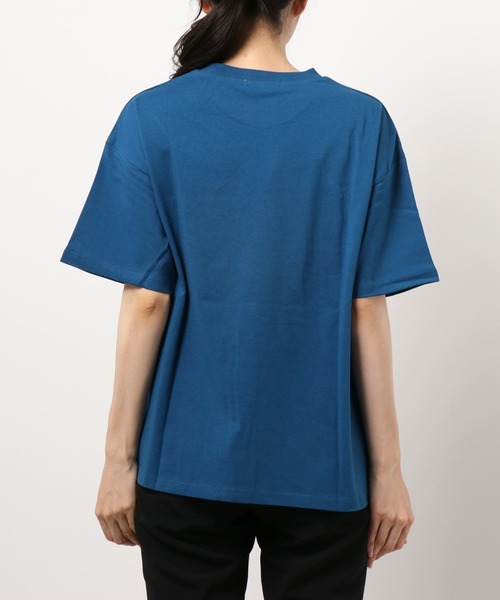 SPINNS（スピンズ）の「カレッジロゴプリントTシャツ（Tシャツ/カットソー・レディース・オフホワイト/ブルー/グリーン/スミクロ・ONESIZE）」の11枚目の写真