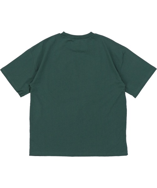 SPINNS（スピンズ）の「カレッジロゴプリントTシャツ（Tシャツ/カットソー・レディース・オフホワイト/ブルー/グリーン/スミクロ・ONESIZE）」の7枚目の写真