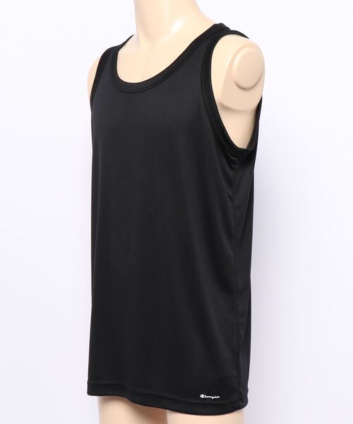 Champion（チャンピオン）の「【CHAMPION/チャンピオン】吸汗速乾・通気性・UVカット  ハニカムメッシュドライタンクトップ（タンクトップ・メンズ・ブラック/ホワイト/チャコールグレー・LARGE/MEDIUM/X-LARGE）」の5枚目の写真