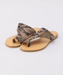 【NICOLAS LAINAS/ニコラスライナス】サムカバーアッパーフラット