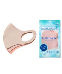 cross marche | 【PASTEL MASK /パステルマスク】COOL 3枚セット 接触冷感 ひんやり UV対策 ミント 布マスク　洗える　立体マスク　三層構造　ストレッチ　レディース　子供用～大きいサイズ　抗菌防臭(マスク)