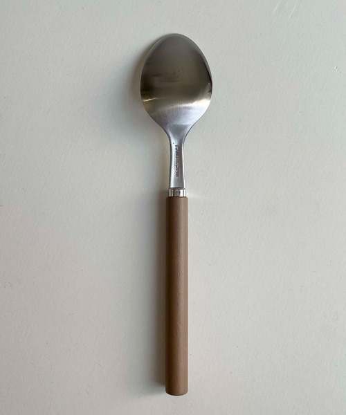 CANAL JEAN（キャナルジーン）の「DULTON　WOODHANDLE DINNER SPOON ウッドハンドルディナースプーン/K21-306（カトラリー・レディース・ベージュ/ネイビー・ONE SIZE）」の4枚目の写真