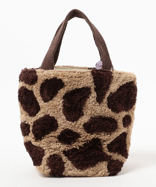 Ray BEAMS（レイビームス）の「Lilas Campbell × Ray BEAMS / 別注 COW トートバッグ（トートバッグ・レディース・ブラック/ブラウン・ONE SIZE）」の13枚目の写真