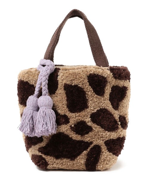 Ray BEAMS（レイビームス）の「Lilas Campbell × Ray BEAMS / 別注 COW トートバッグ（トートバッグ・レディース・ブラック/ブラウン・ONE SIZE）」の19枚目の写真