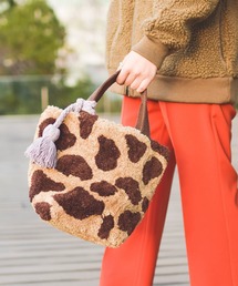 Ray BEAMS | Lilas Campbell × Ray BEAMS / 別注 COW トートバッグ(トートバッグ)