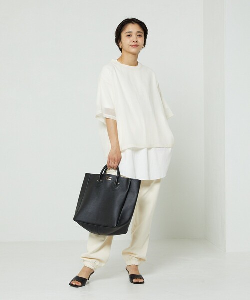 FREAK'S STORE（フリークスストア）の「カレッジスウェットパンツ（スウェットパンツ・レディース・オフホワイト/グリーン/ネイビー・ﾌﾘ-）」の17枚目の写真