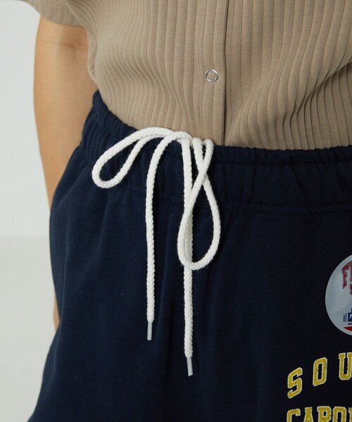 FREAK'S STORE（フリークスストア）の「カレッジスウェットパンツ（スウェットパンツ・レディース・オフホワイト/グリーン/ネイビー・ﾌﾘ-）」の15枚目の写真