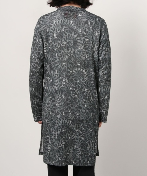 ROEN（ロエン）の「Roen/ロエン/SnakeCamo LongCardigan(スネークカモロングカーディガン)（カーディガン/ボレロ・メンズ・ブラック/その他・MEDIUM/LARGE）」の11枚目の写真