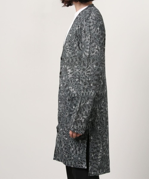 ROEN（ロエン）の「Roen/ロエン/SnakeCamo LongCardigan(スネークカモロングカーディガン)（カーディガン/ボレロ・メンズ・ブラック/その他・MEDIUM/LARGE）」の10枚目の写真
