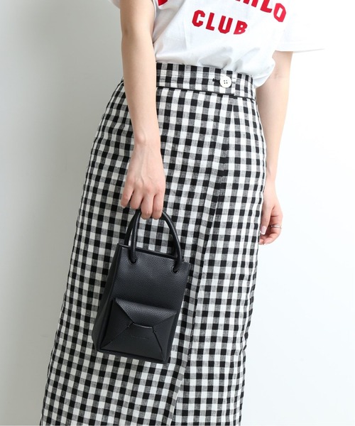 SLOBE IENA（スローブイエナ）の「【ADD CULUMN/アドカラム】 PAKET Sショルダーバッグ◆（ショルダーバッグ・レディース・ブラック/ピンク・FREE）」の15枚目の写真