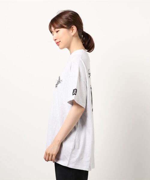 FIG&VIPER（フィグアンドバイパー）の「FV PLANET BIG-T（Tシャツ/カットソー・レディース・ピンク/ダークグレー/ブラック・FREE）」の4枚目の写真