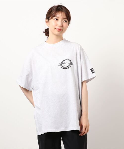 FIG&VIPER（フィグアンドバイパー）の「FV PLANET BIG-T（Tシャツ/カットソー・レディース・ピンク/ダークグレー/ブラック・FREE）」の9枚目の写真