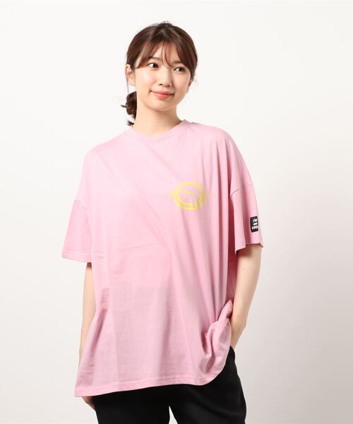 FIG&VIPER（フィグアンドバイパー）の「FV PLANET BIG-T（Tシャツ/カットソー・レディース・ピンク/ダークグレー/ブラック・FREE）」の8枚目の写真