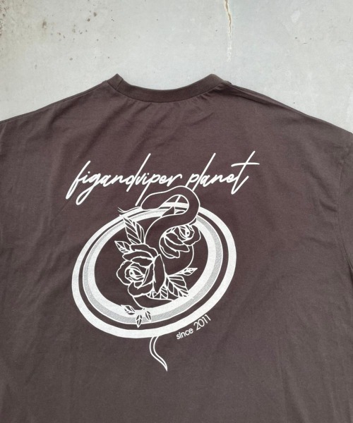 FIG&VIPER（フィグアンドバイパー）の「FV PLANET BIG-T（Tシャツ/カットソー・レディース・ピンク/ダークグレー/ブラック・FREE）」の13枚目の写真